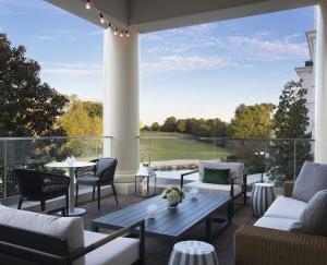 The Ryal Bar Balcony at The Ballantyne Hotel Charlotte